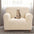 Cream Style Seersucker Breathable Stretchy Full-Coverage Armchair Couch Cover