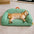 Checkerboard Thick & Fluffy Washable Orthopedic Dog Sofa Bed - CheckMate