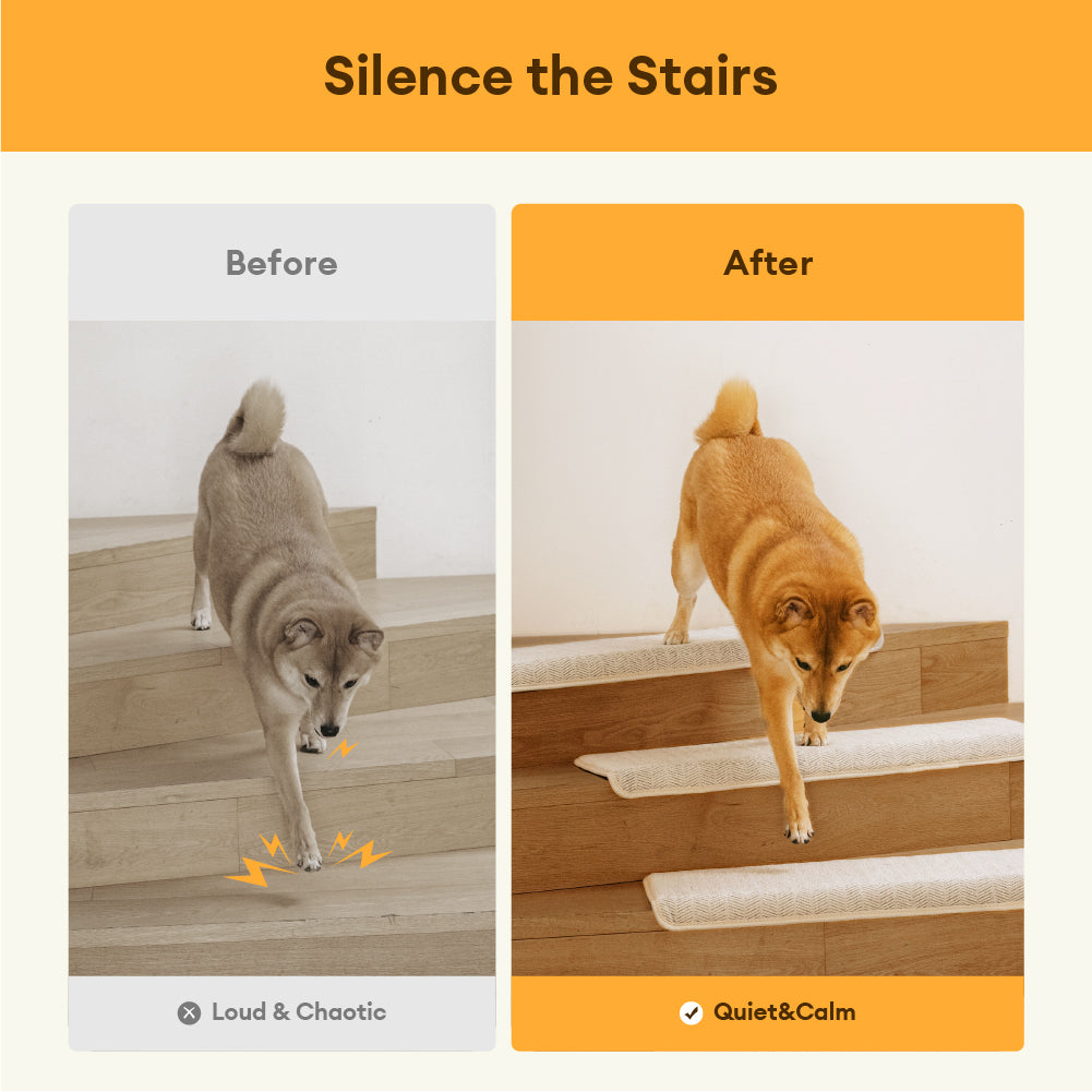 Herringbone Wear-Resistant Stair Protection Tape Free Carpet Stair Treads