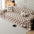Color Block Checkerboard Fringe Trim Sofa Blanket Couch Cover