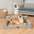 Luxe Faux Leather Foldable Orthopedic Large Dog Bed - Outdoor