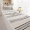 Cozy Chenille Striped Plush Sofa Protector Pet Mat Non-slip Couch Cover