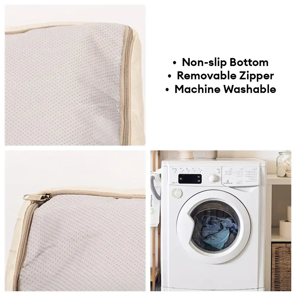 Cozy Diamond Faux Leather Square Dog Bed for Puppies