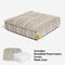 Sustainable Storage Pouf Ottoman & Dog Bed - Funnyfuzzy SnugNest