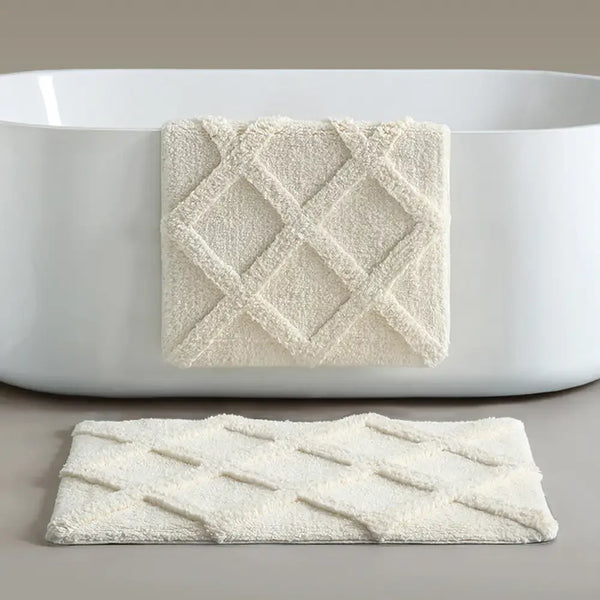 Diamond Plush Thick Absorbent Washable Non-Slip Carpet