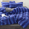 Dual-Sided Cozy Striped Bed Sheet Set