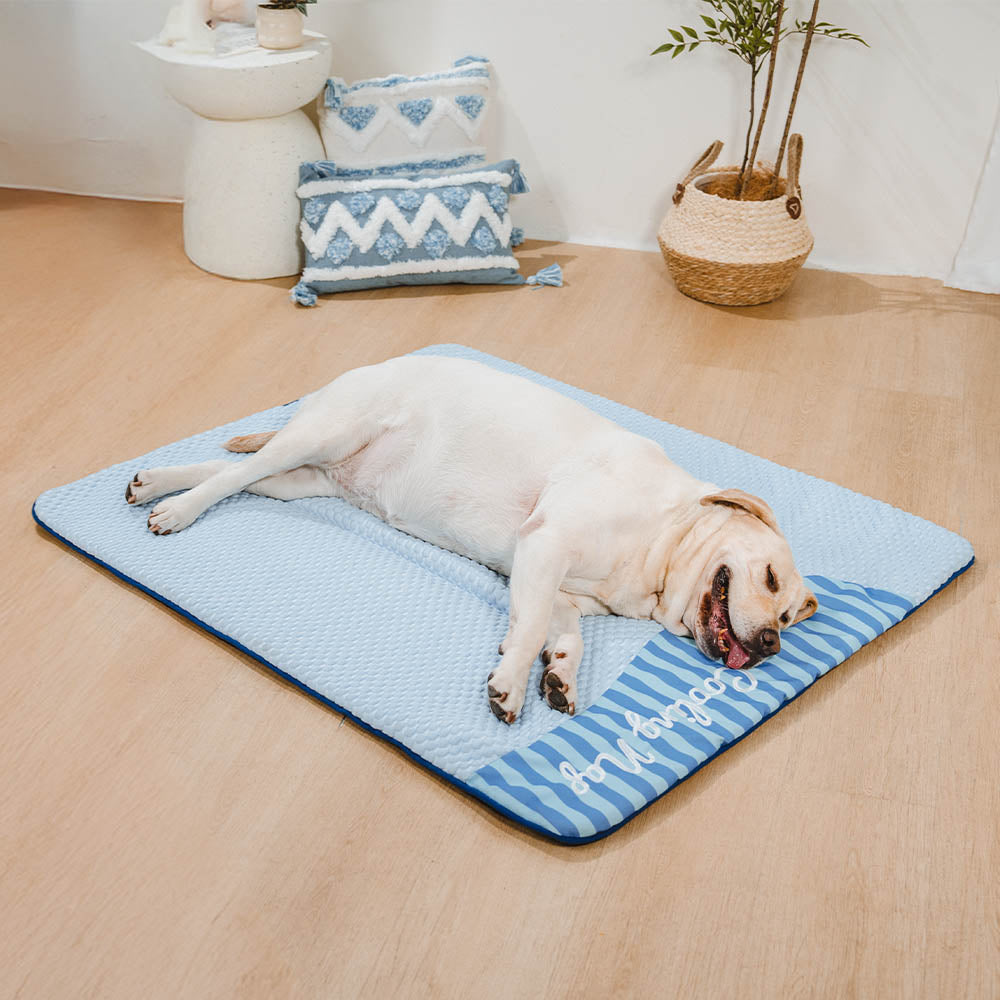 Large Washable Cooling Non-slip Dog Mat - Cooling Nap