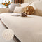 Chenille Minimalist Anti-Slip Fabric with Cat Scratch-Resistant Design Couch Cover