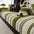 Colorblock Woven Suede Soft Skin-Friendly Anti-Skid Couch Cover