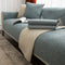 Minimalist Solid Color Breathable Faux Linen Couch Cover