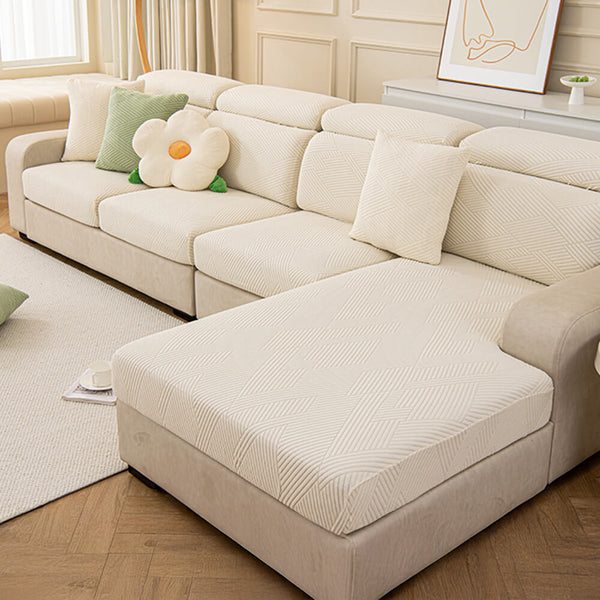 Modern Geometric Stretch Full-Wrap Magic Couch Cover