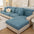 Modern Geometric Stretch Full-Wrap Magic Couch Cover