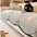 Modern Lines Chenille Artistic Sofa Protector Irregular Couch Cover