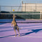 Tennis Ball Dog Toy - Squeaky & Bounce
