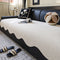 Water-repellent Teddy Fleece Non-Slip Straight Outdoor Couch Cover