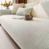 Chenille Minimalist Anti-Slip Fabric with Cat Scratch-Resistant Design Couch Cover