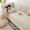 Classic Fashion Textured Thick Chenille Couch Cover