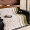 Soft Thickened Plush Couch Cover with Irregular Wave Edges