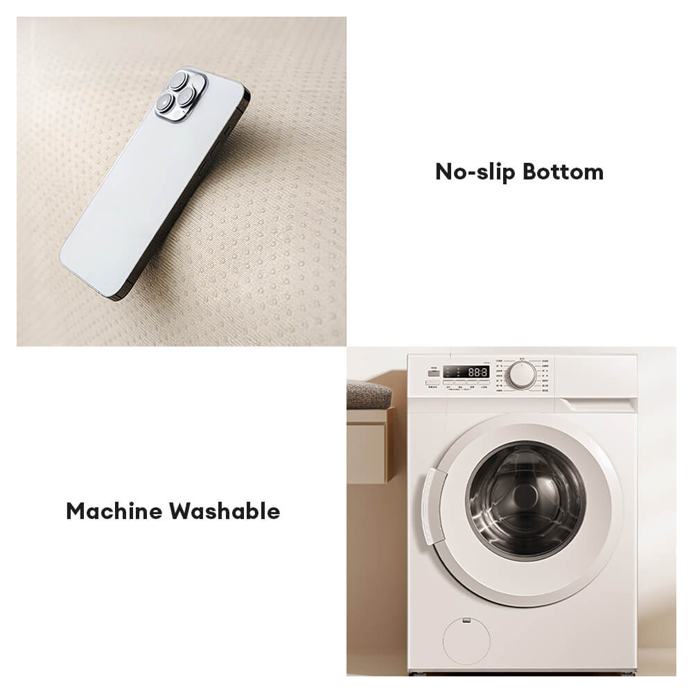 Soft Thickened Plush Couch Cover with Irregular Wave Edges