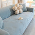 All-Seasons Polar Fleece Elastic Full Wrap Anti-Scratch Couch Cover