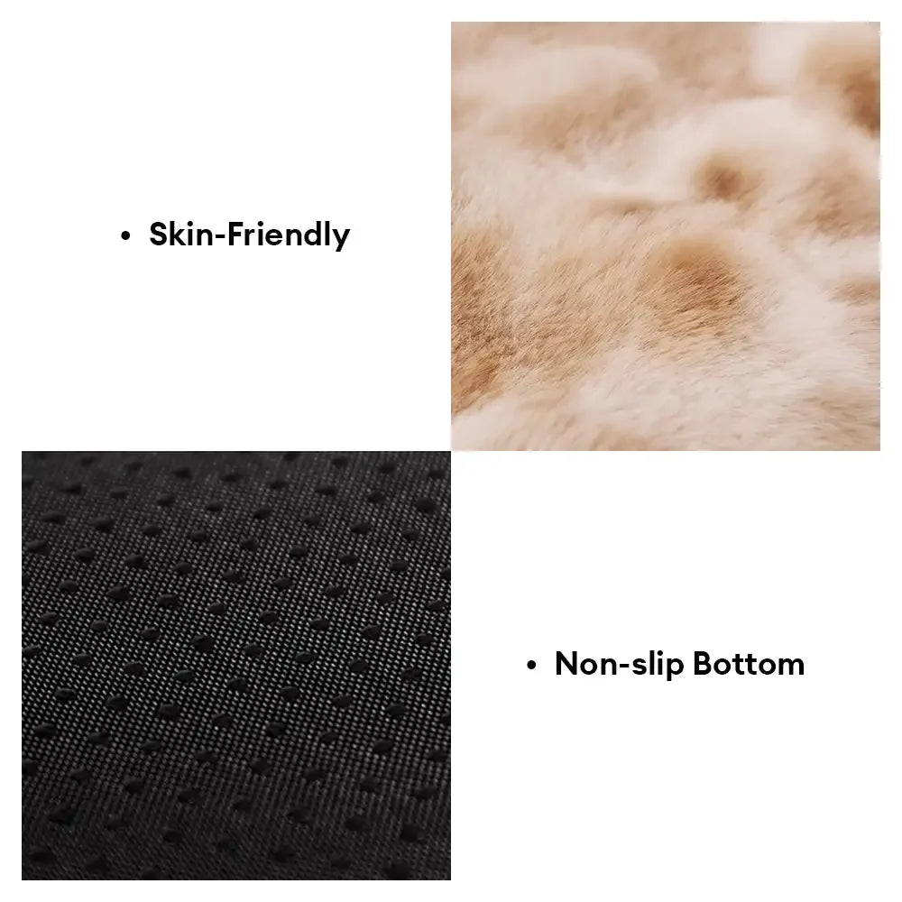 Fluffy Plush Comfortable Deep Sleep Dog Pillow Bed