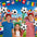 Football Boom Cheering Sticks Balloon Hair Hoop Inflatable Toy