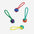 Knots Rope Tug Dog Toy - Color Clash - FUNNYFUZZY