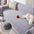 Minimalist Arch Motif Scratch-Resistant Chenille Throw Couch Cover