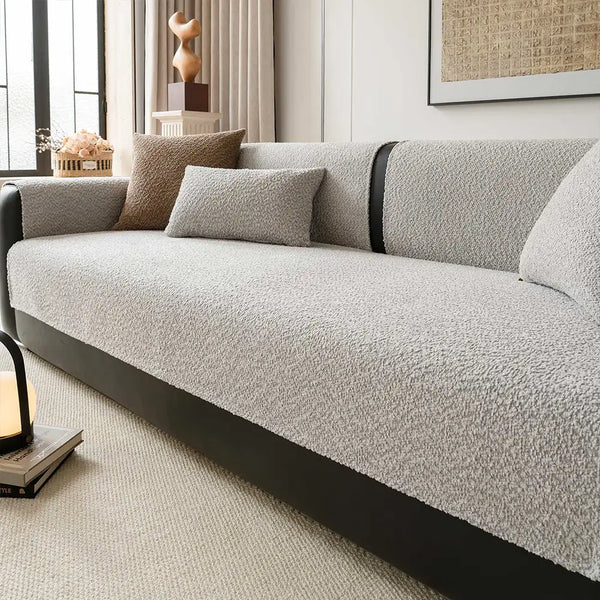 All-Season Breathable Chenille Scratch-Resistant Sofa Protection Outdoor Couch Cover