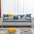 All Seasons Water-Resistant Colorblock Anti-Slip Couch Cover for Pets and Kids