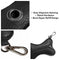 Bone-shaped Portable PU Leather Dog Poop Bag Dispenser