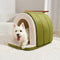 Cave-Style Warm Deep Sleeping Snug Cat Cave Dog House