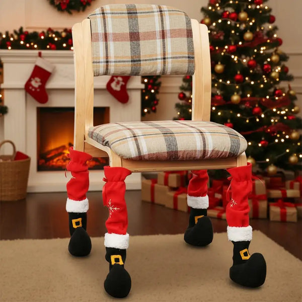 Christmas Decoration Chair Leg Covers