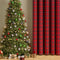 Classic Plaid Christmas Decorative Semi-Blackout Curtains