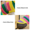 Color Blocked Striped Dachshund Sleeveless Dog Sweater