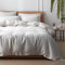 Comfortable Luxury Sateen 100% Bamboo Duvet Cover Bed Sheet Set