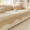 Cookie Comfortable Plush Skin-Friendly Non-Slip Couch Cover