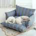 Cotton Comfort Calming Bed Dog Sofa Bed