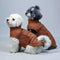 Duck Down Filled Winter Dog Vest Lightweight Warm Dog Coat with Leash Ring