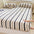 Elegant Striped Milk Velvet Non-Slip Fitted Sheet Set