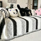 Fashion Striped Chenille Scratch-Resistant Sofa Protection Couch Cover