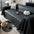 Faux Leather Waterproof Pet Hair-Resistant Sofa Protector Couch Cover