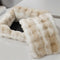 Faux Rabbit Velvet Fluffy Soft Dog And Cat Sofa Bed