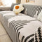 Herringbone Cozy Full-Wrap Stretch Magic Couch Cover