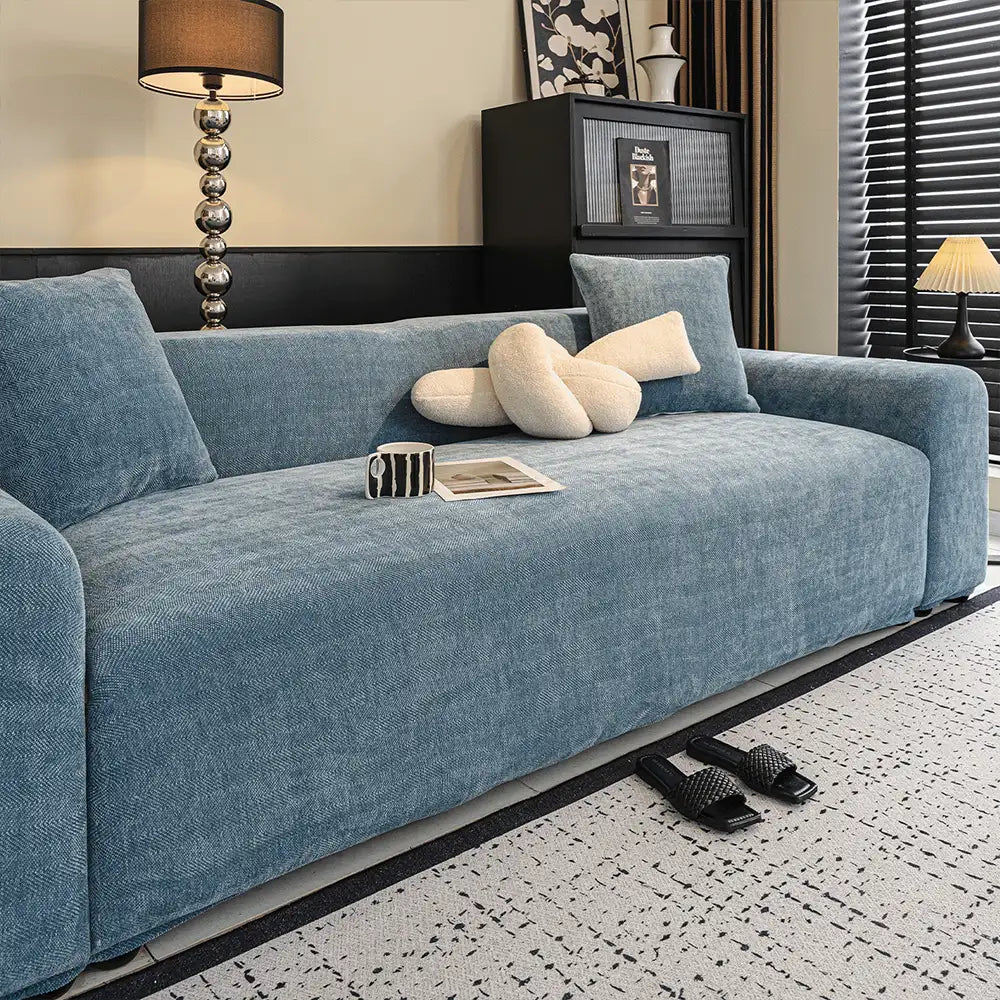 Herringbone Full Coverage Comfortable Scratch-Resistant ArmChair Sofa Protection Couch Cover
