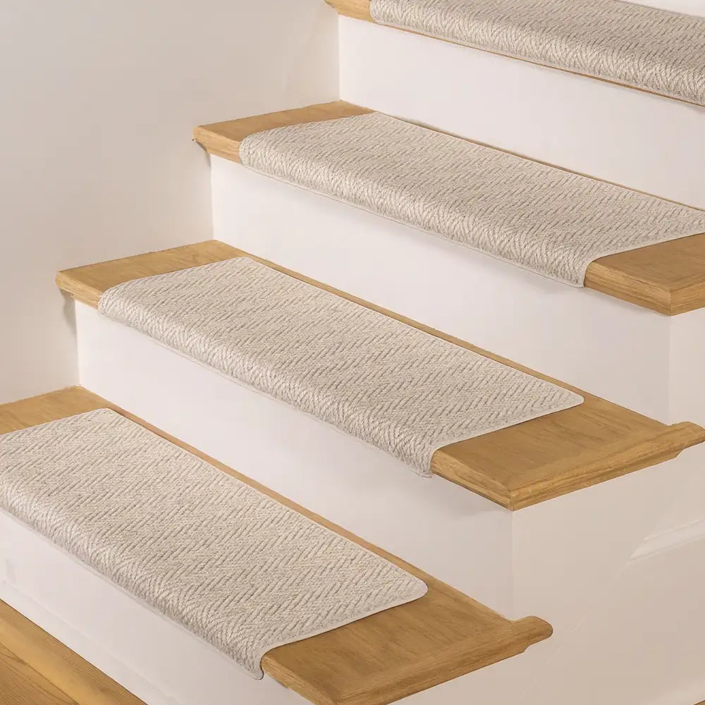 Herringbone Wear-Resistant Stair Protection Tape Free Carpet Stair Treads
