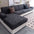 Honeycomb Pattern Water-resistant Stretch Full-Cover Magic Outdoor Couch Cover