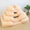 Long Plush - Square Surround Support Deep Sleep Dog Bed