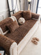 Luxury Fluffy Plush Thickened Comfortable Non-Slip Couch Cover