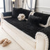 Luxury Fluffy Plush Thickened Comfortable Non-Slip Couch Cover